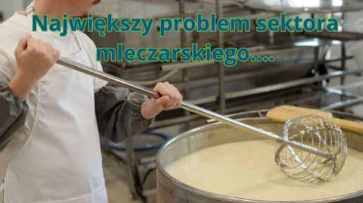 Największy choć odroczony problem sektora mleczarskiego
