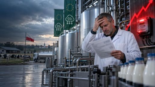 Ceny energii i opłaty klimatyczne niszczą polskie mleczarstwo