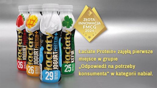 Łaciate Protein+ z nagrodą Złotej Innowacji