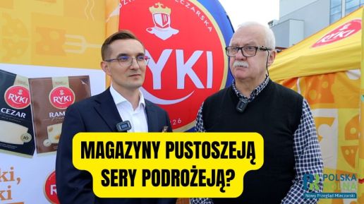 Magazyny sera zaczęły się opróżniać. Prezes SM Ryki widzi pierwsze oznaki poprawy