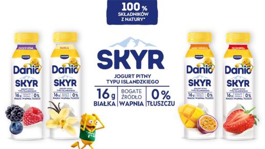 Danio SKYR – jogurt pitny inspirowany islandzką tradycją.