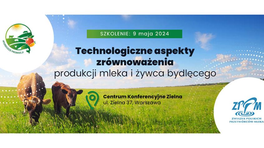 ZPPM rusza z kolejnym cyklem bezpłatnych szkoleń dla producentów i przetwórców mleka