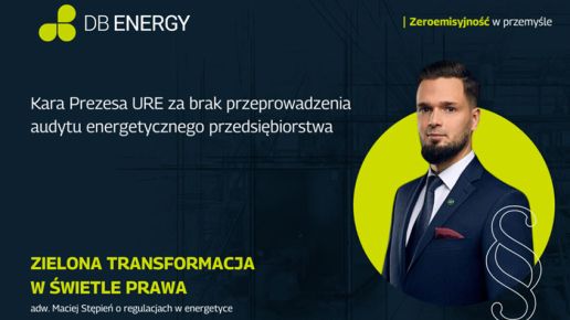 Kara Prezesa URE za brak przeprowadzenia audytu energetycznego przedsiębiorstwa