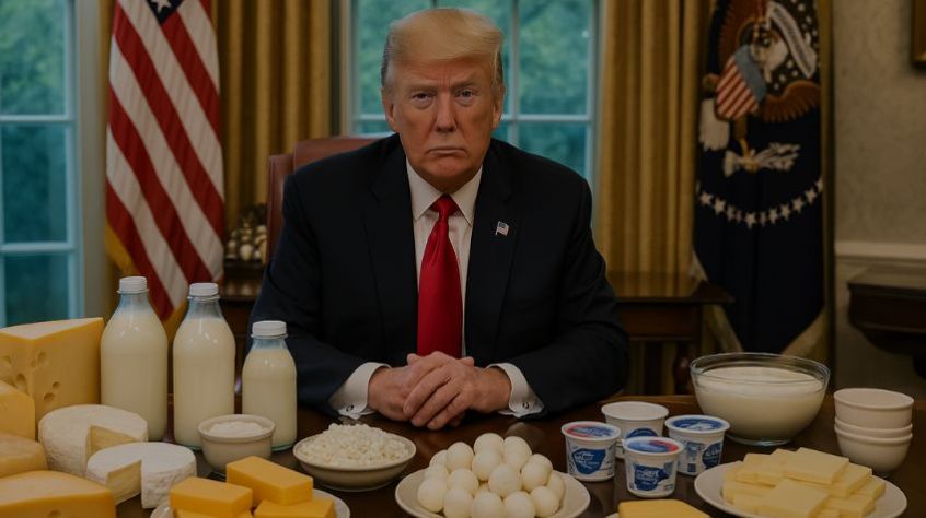 Polskie sery przekąską Trumpa!