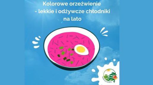 Kolorowe orzeźwienie - lekkie i odżywcze chłodniki na lato