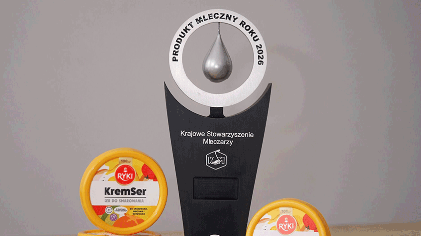 KremSer z tytułem „Produkt Mleczny Roku 2026”