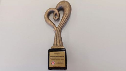 Sieć Auchan Polska wyróżniona przez Polski Czerwony Krzyż