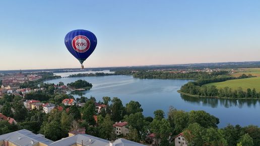 Lot balonem nad Lubelszczyzną – SM Ryki wspiera 33. Finał WOŚP