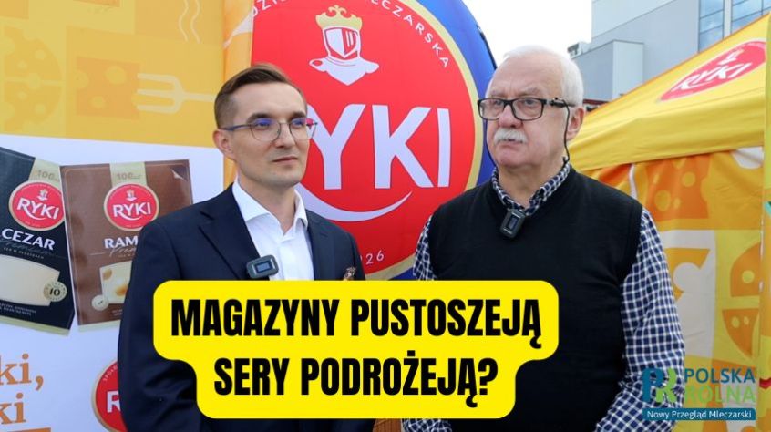 Magazyny sera zaczęły się opróżniać. Prezes SM Ryki widzi pierwsze oznaki poprawy