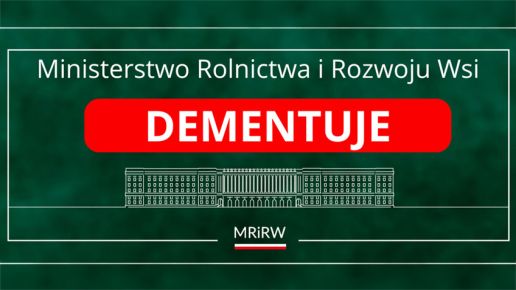 Nie ma problemów ze świadectwami na mleko i produkty mleczarskie eksportowane do Brazylii. Ministerstwo rolnictwa: dementuje!