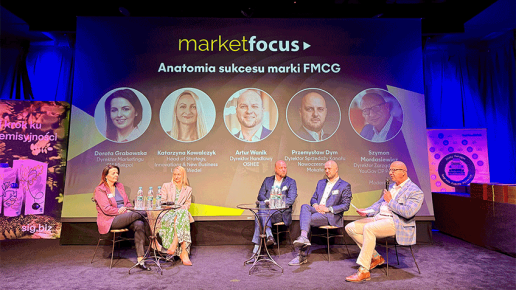 Dyrektor Marketingu Dorota Grabowska opowiedziała o sukcesach marek SM Mlekpol na Gali Liderów Rynku FMCG i Handlu 2026