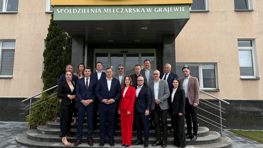 Minister Rolnictwa i Rozwoju Wsi z wizytą w Mlekpolu