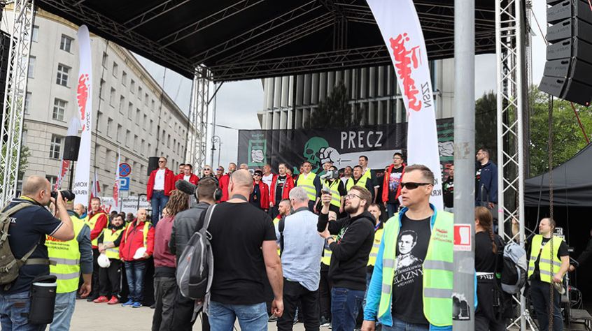 Kolejny protest rolniczy bez mleczarskich postulatów