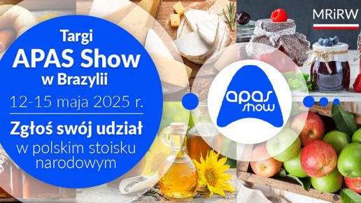 Targi APAS Show 2025 w Brazylii – zapraszamy do udziału w polskim stoisku narodowym