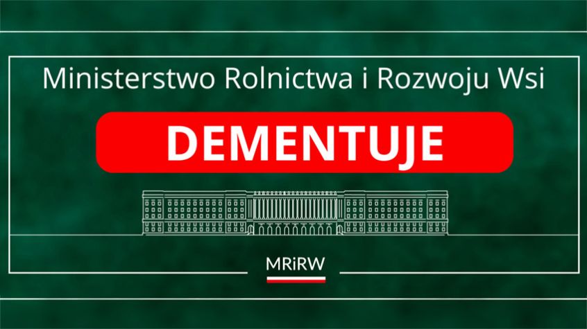 Nie ma problemów ze świadectwami na mleko i produkty mleczarskie eksportowane do Brazylii. Ministerstwo rolnictwa: dementuje!