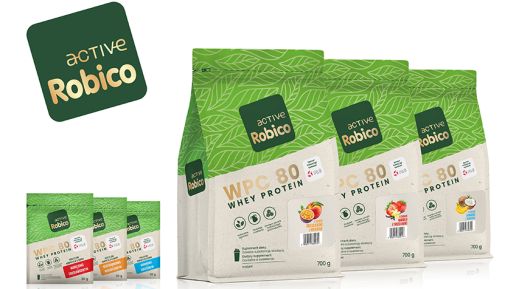 Produkty Robico Active dostępne w sieciach sklepów Auchan i Intermarché