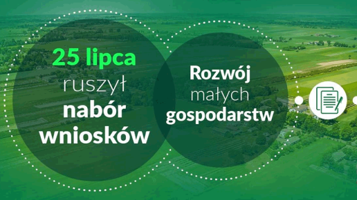 Rozwój małych gospodarstw – ruszył nabór wniosków