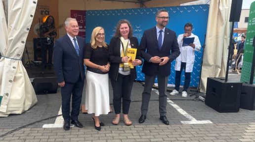 PUCHAR PREZESA KRAJOWEGO STOWARZYSZENIA MLECZARZY Tadeusza Proczka