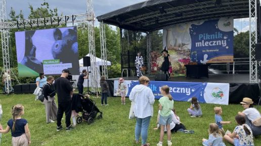 Piknik Mleczny na Bemowie